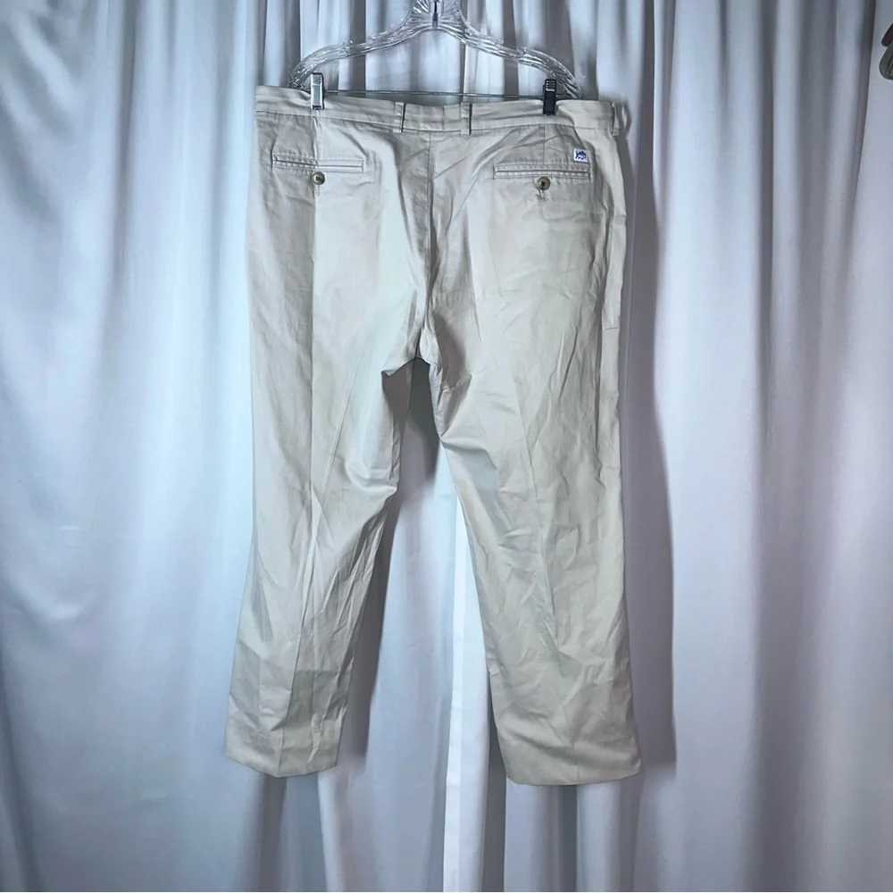 Southern‎ Tide Intercoastal Performance Pants 40x29 Beige 5 Pocket Stretch EUC